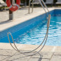 Suporte universal para boia salva-vidas de piscina | Cabide resistente e durável em aço inoxidável | Acessório para piscina