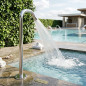 Wasserkanone für Schwimmbäder | Polierter Edelstahl AISI-316 | Höhe 1,2 m | Wasserspiel für Spas Wasserkanone für Schwimmbäder | Polierter Edelstahl AISI-316 | Höhe 1,2 m | Wasserspiel für Spas