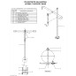 Soporte para Aro Salvavidas Piscina 100 cm Acero Inoxidable | Base Estable y Duradera | Accesorio Piscina Soporte para Aro Salvavidas Piscina 100 cm Acero Inoxidable | Base Estable y Duradera | Accesorio Piscina