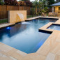 Wasserfall für Schwimmbecken, Wandmontage | 1200 mm breit | Wasserspiel für Spa