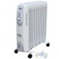 Radiatore a Olio 2000W Riscaldamento Elettrico11 Elementi. Termostato Regolabile, Basso consumo