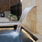 Waterfall for Swimming Pool, Wall Mounted | 900 mm Wide | Water Feature for SPA