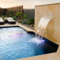 Wall-Mounted Waterfall for Swimming Pools | 600 mm Wide | Water Feature for SPA