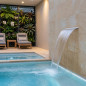 Cascade murale pour piscine | Largeur : 300 mm | Fontaine pour spa