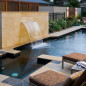 Cascade murale pour piscine | Largeur : 1200 mm | Fontaine pour spa Cascade murale pour piscine | Largeur : 1200 mm | Fontaine pour spa
