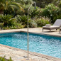 Chuveiro com 1 jato e 1 válvula | Aço inoxidável | Chuveiro para piscina | Manutenção e acessórios Chuveiro com 1 jato e 1 válvula | Aço inoxidável | Chuveiro para piscina | Manutenção e acessórios