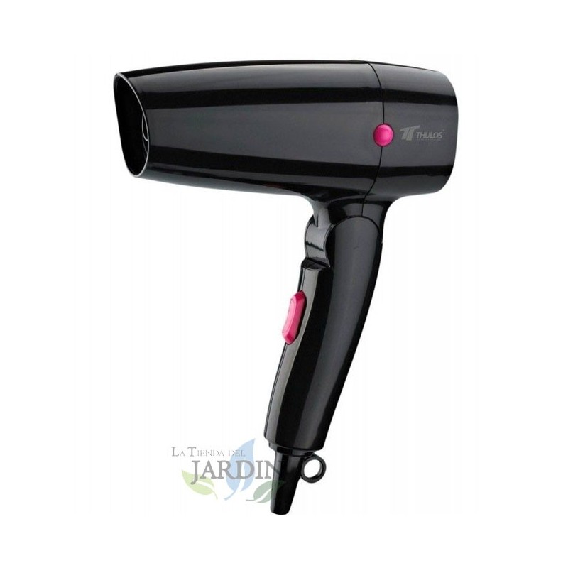 Secador de Pelo de Viaje 1200W, 2 Velocidades y 2 Temperaturas - Compacto y Eficaz para Viajes Secador de Pelo de Viaje 1200W, 2 Velocidades y 2 Temperaturas - Compacto y Eficaz para Viajes