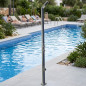 Shower Equipped with 1 Shower Head and Foot Wash | Stainless Steel | Efficient Shower for Swimming Pools