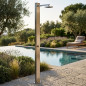 Douche Niagara pour piscines et jardins | Fabriquée en acier inoxydable | Douche durable