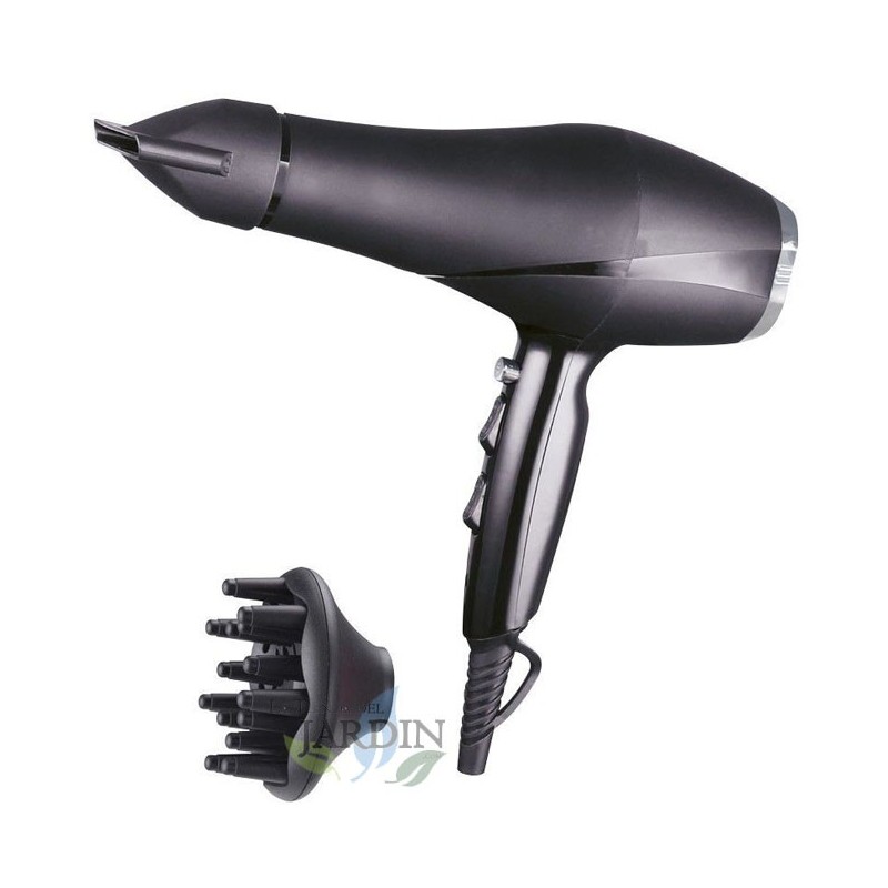 Sèche-cheveux ionique 1200W 2 Températures par vitesse, Ergonomique, Céramique, Séchage Rapide