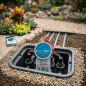 Centralina di irrigazione a batteria Hunter NODE-BT-400 | Controllo automatico di 4 zone di irrigazione | Alimentazione a 9V | P Centralina di irrigazione a batteria Hunter NODE-BT-400 | Controllo automatico di 4 zone di irrigazione | Alimentazione a 9V | P