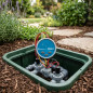 Controlador de Irrigação Hunter NODE-BT-400 Alimentado por Bateria | Controle Automático de 4 Zonas de Irrigação | Alimentação 9