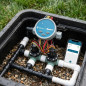Centralina di irrigazione a batteria Hunter NODE-BT-200 | Controllo automatico di 2 zone di irrigazione | Alimentazione a 9V | P