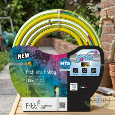 Tubo da giardino NTS Tobby da 19 mm (3/4'') 50 metri | Resistente e versatile per l'irrigazione | Elevata durata e flessibilità