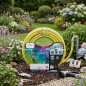 NTS Gelbes 15-mm-Schlauchset (25 m) mit Spritzpistole | Effiziente und praktische Gartenbewässerung | Hohe Flexibilität und Wide