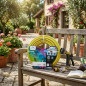 KIT Garden hose NTS Yellow 15 mm 15 meters with gun KIT Garden hose NTS Yellow 15 mm 15 meters with gun