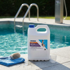 Limpiador Abrillantador Acero Inoxidable Piscina | 5 Litros | Limpieza Profesional | Mantenimiento de Piscinas