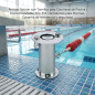 Sistema di ancoraggio con viti per corsie piscina | Acciaio inossidabile | Accessori per piscine Sistema di ancoraggio con viti per corsie piscina | Acciaio inossidabile | Accessori per piscine
