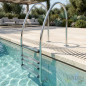 Pool Ladder with Overflow | 4 Steps | Heavy-Duty Ladder | Safe Access to Pools
