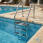 Escalera Partida Parte Inferior para Piscina | 3 Peldaños + Peldaño de Seguridad | Escalera con Peldaños Reforzados Escalera Partida Parte Inferior para Piscina | 3 Peldaños + Peldaño de Seguridad | Escalera con Peldaños Reforzados