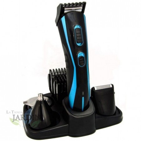 Tondeuse à cheveux sans fil rechargeable 5 en 1 - Cheveux, barbe, nez, oreilles et pattes, Thulos TH-CP1351