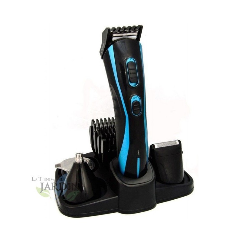 5-in-1 Rechargeable Cordless Hair Trimmer: Hair, Beard, Nose, Ear and Sideburns