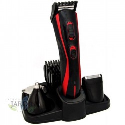 Tondeuse à cheveux sans fil rechargeable 5 en 1 - Cheveux, barbe, nez, oreilles et pattes, Thulos TH-CP1351