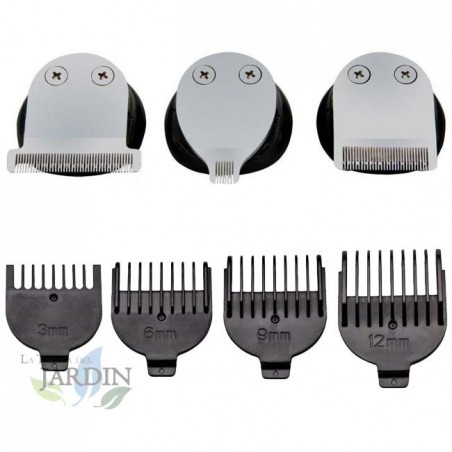 5-in-1 Rechargeable Cordless Hair Trimmer: Hair, Beard, Nose, Ear and Sideburns