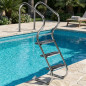 Easy Access Pool Ladder | 3 Steps | Non-Slip Ladder | Accessible Ladder for Family Pools