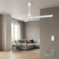 Ventilatore da soffitto Orbegozo con comando a parete | bianco | 3 pale in metallo e 5 velocità | motore silenzioso Ventilatore da soffitto Orbegozo con comando a parete | bianco | 3 pale in metallo e 5 velocità | motore silenzioso