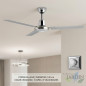 Ventilador de teto Orbegozo com interruptor de parede | cinza | 60W | 120 cm de diâmetro