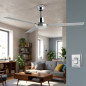 Orbegozo Deckenventilator mit Wandschalter | Grau | 60 W | 120 cm Durchmesser