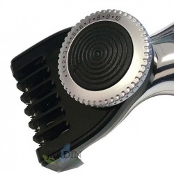 Aparador de barba multifuncional e eficiente, apara, define contornos e raspa, 0.5mm a 10 mm