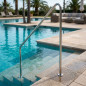 Âncora de saída de piscina para escada interna/externa | Montagem embutida de 1220 mm | Acessórios para escada Âncora de saída de piscina para escada interna/externa | Montagem embutida de 1220 mm | Acessórios para escada