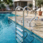 Uscita per piscina modello 800 x 800 mm | Piastra di montaggio | Accessori per piscine