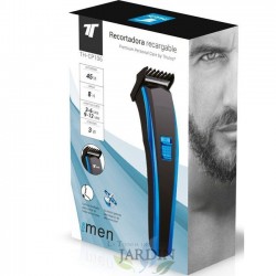 Rechargeable stainless steel 3-12mm hair and beard trimmer