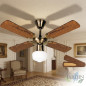Orbegozo ceiling fan with light 50W | Diameter 105 cm | 4 reversible blades | Antique gold finish Orbegozo ceiling fan with light 50W | Diameter 105 cm | 4 reversible blades | Antique gold finish