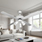 Orbegozo Ceiling Fan | LED Light | 4 Reversible Blades | White | Ideal for Modern Spaces Orbegozo Ceiling Fan | LED Light | 4 Reversible Blades | White | Ideal for Modern Spaces