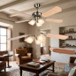 Orbegozo Ceiling Fan | LED Light | 5 Reversible Blades | 105 cm | 3 Speeds | Powerful and Quiet Orbegozo Ceiling Fan | LED Light | 5 Reversible Blades | 105 cm | 3 Speeds | Powerful and Quiet