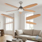 Ventilador de Techo Orbegozo | Luz LED | 5 Palas | 132 cm | Ideal para Salones | 3 Velocidades | Aire Fresco Ventilador de Techo Orbegozo | Luz LED | 5 Palas | 132 cm | Ideal para Salones | 3 Velocidades | Aire Fresco