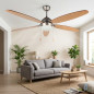 Ventilador de Techo Orbegozo | Luz LED | 5 Palas | 132 cm | Ideal para Salones | 3 Velocidades | Aire Fresco Ventilador de Techo Orbegozo | Luz LED | 5 Palas | 132 cm | Ideal para Salones | 3 Velocidades | Aire Fresco