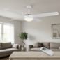Ventilatore da soffitto Orbegozo | Luce LED | Telecomando | 4 pale | Bianco | Telecomando per la massima comodità Ventilatore da soffitto Orbegozo | Luce LED | Telecomando | 4 pale | Bianco | Telecomando per la massima comodità