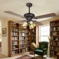Orbegozo Ceiling Fan | 4 Blades | 105 cm | 60W | 3 Speeds | White | Ideal for Small Spaces