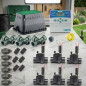 Kit di irrigazione automatico Hunter 24V a 6 zone per tubi da 32 mm | Include programmatore, elettrovalvole e accessori