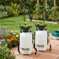 Spruzzatore manuale a zaino da 5 litri con lancia e impugnatura | Confezione da 2 spruzzatori per giardini da 50 a 250 m² Spruzzatore manuale a zaino da 5 litri con lancia e impugnatura | Confezione da 2 spruzzatori per giardini da 50 a 250 m²