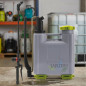 Pulvérisateur à dos à pression pour produits chimiques | Capacité de 11 litres | Conception professionnelle haute sécurité