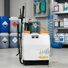 Special pressure sprayed backpack for chemical products 12 liters