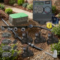 Kit d'irrigation automatique Orbit 24 V à 4 zones pour tuyau de 32 mm | Comprend un programmateur, des électrovannes et des acce Kit d'irrigation automatique Orbit 24 V à 4 zones pour tuyau de 32 mm | Comprend un programmateur, des électrovannes et des acce