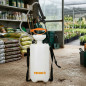 Pulvérisateur à dos à pression pour produits chimiques | Capacité de 7 litres | Conception professionnelle haute sécurité