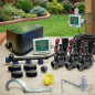 Kit de irrigação automática Rain Bird de 3 zonas e 9V para tubos de 32mm | Inclui programador a bateria, válvulas solenoides e a Kit de irrigação automática Rain Bird de 3 zonas e 9V para tubos de 32mm | Inclui programador a bateria, válvulas solenoides e a